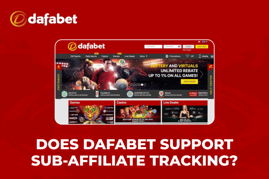Does Dafabet Support Sub-Affiliate Tracking?