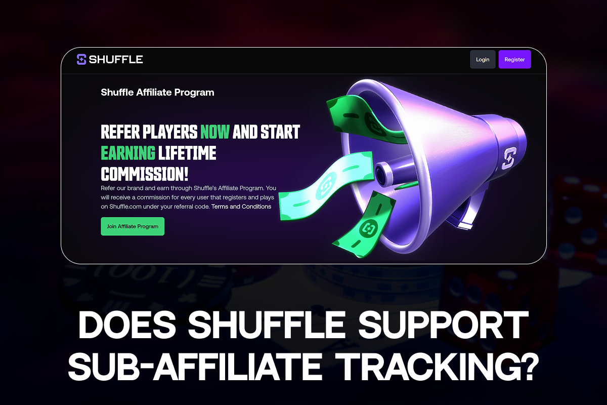 Does Shuffle support sub-affiliate tracking?